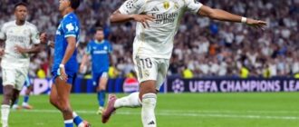 Мбаппе забил 50 голов за «Реал» в 64 матчах, Роналду сделал это за 54 игры